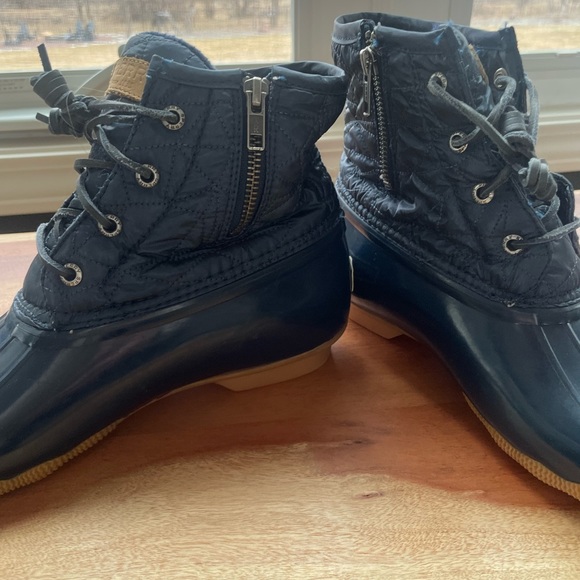 Sperry Duck Boots Blue size 10 - Picture 5 of 7
